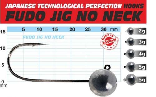 Fudo JIG bez nálitku 1/0 balení 5ks 3g