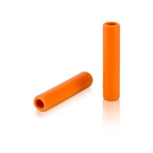 Gripy XLC GR-S31 - silikonové, 130 mm, oranžová