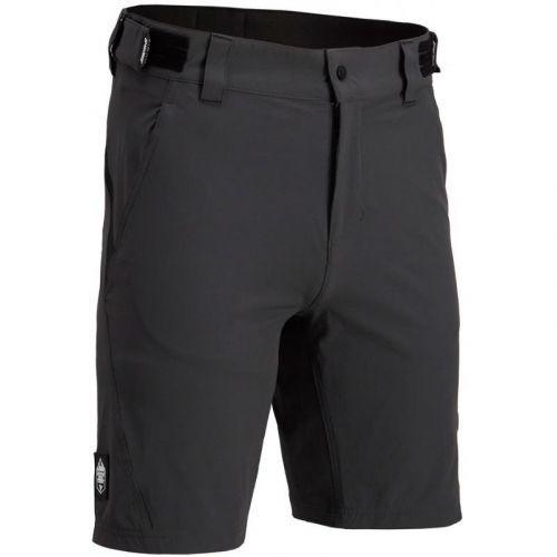 Kraťasy Silvini Elvo - pánské, volné, dřevěné uhlí-černá - Velikost 3XL