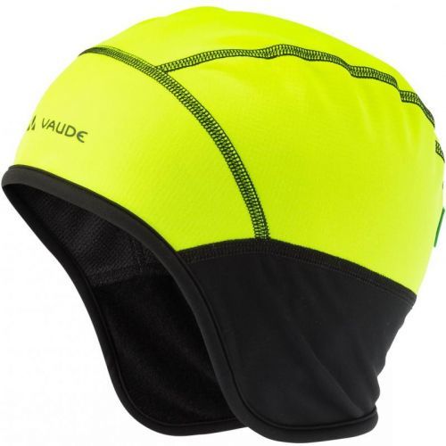 Čepice Vaude Bike Windproof III - pod helmu, žlutá neon - Velikost L