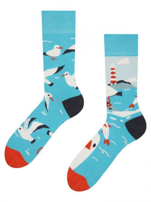 Veselé ponožky Dedoles Racek (D-U-SC-RS-C-C-1459) L