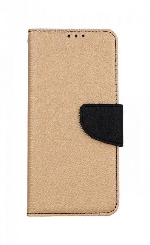 Pouzdro TopQ Xiaomi Redmi Note 11 knížkové zlaté 73700