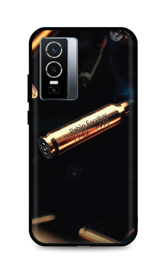 Kryt TopQ Vivo Y76 5G silikon Pablo Escobar Bullet 72613