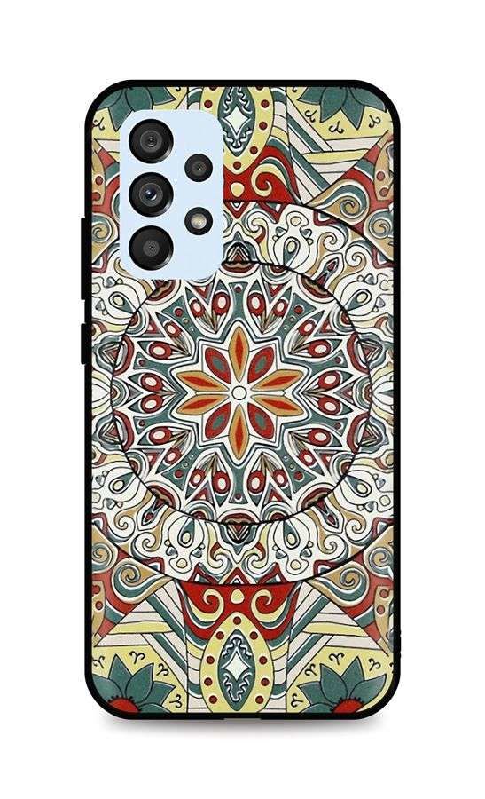 Kryt TopQ Samsung A53 5G 3D silikon Barevná mandala 72019