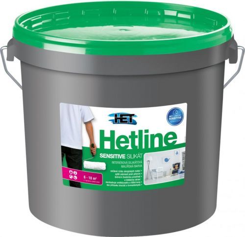 Malba interiérová HET Hetline Sensitive bílá, 12 kg