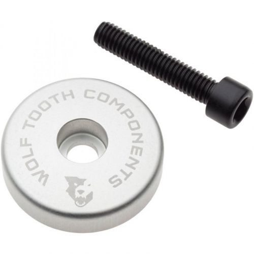 Zátka Wolf Tooth Ultralight - se šroubem a podložkou 5 mm, stříbrná