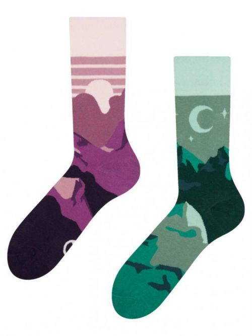 Veselé ponožky Dedoles Noc a západ slunce (GMRS1323) L