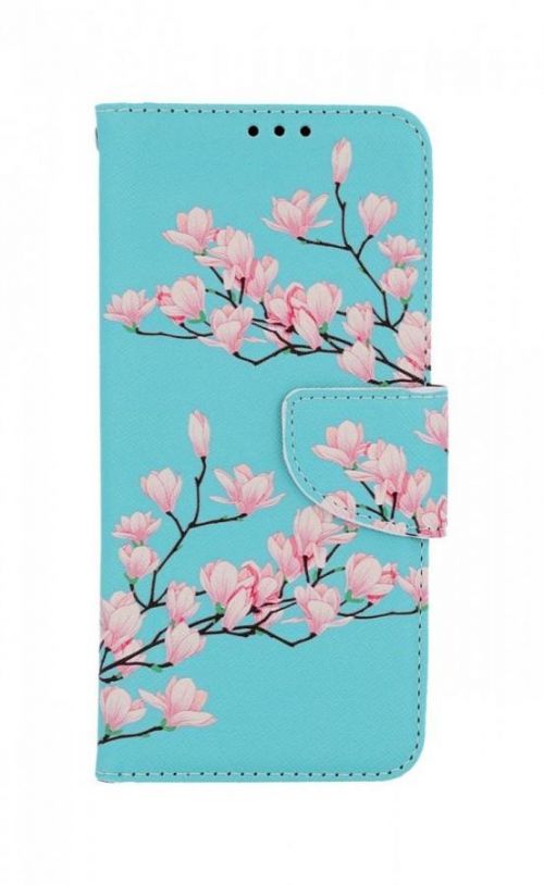 Pouzdro TopQ Xiaomi Redmi Note 11 knížkové Magnolie 73625
