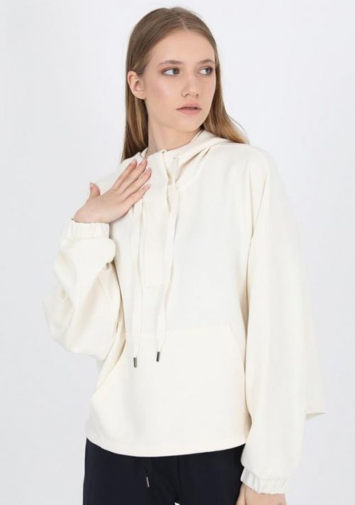 Dámská mikina John Frank WJFHST03 M/L Smetanová