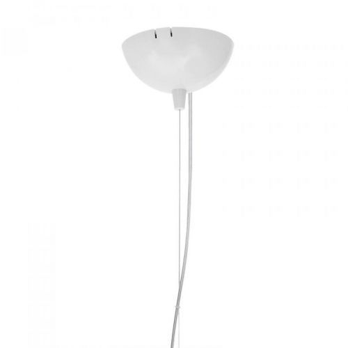 Kartell Bellissima závěsné světlo, bílá lesklá, Obývací pokoj / jídelna, termoplastický technopolymer, E27, 12W, K: 41cm