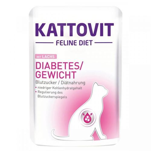 Kattovit Diabetes losos 24× 85 g