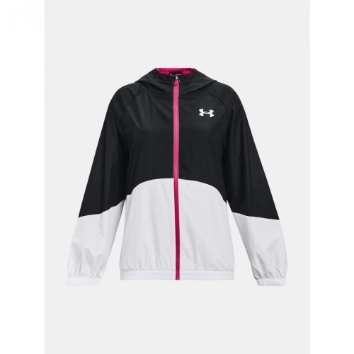 Under Armour Bunda Woven FZ Jacket-BLK - Holky