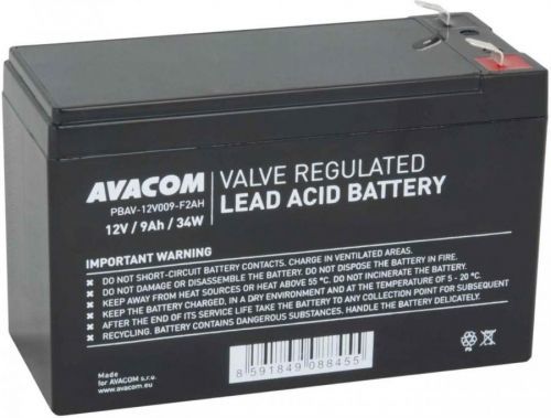 AVACOM baterie 12V 9Ah F2 HighRate (PBAV-12V009-F2AH) (PBAV-12V009-F2AH)