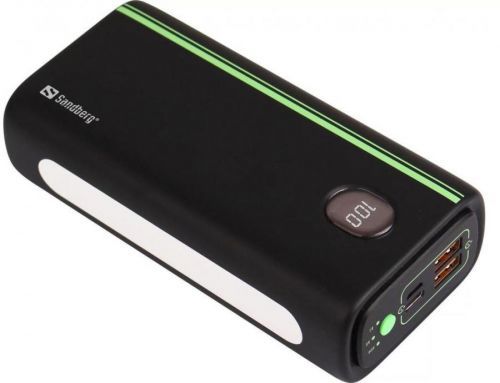 Sandberg Powerbank USB-C PD 20W 30000, černá (420-68)