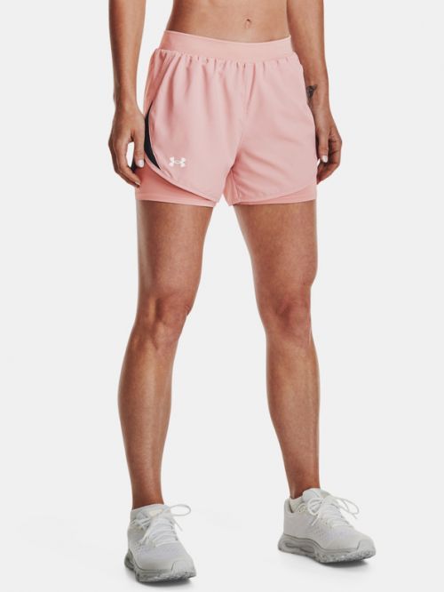 Šortky Under Armour UA Fly By 2.0 2N1 Short-PNK