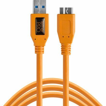 Tether Tools TetherPro USB 3.0 na Micro-B 4,6 m oranžový