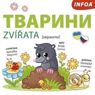 Ukrajinsko-české leporelo – Zvířata - INFOA