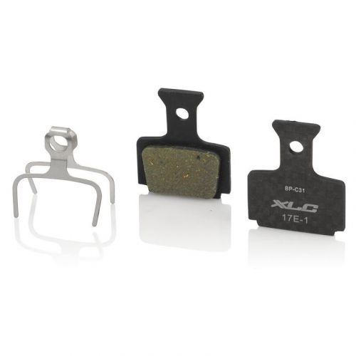 Destičky XLC BP-C31 - brzdové, organické, karbonový unašeč