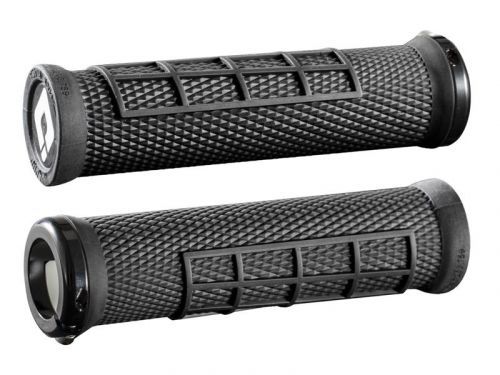 Gripy MTB ODI Elite Flow Lock-On černé