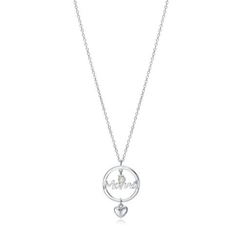Viceroy Půvabný stříbrný náhrdelník pro maminku Dia Madre 13054C000-60 (řetízek, přívěsek)