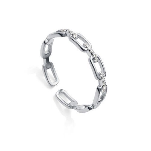 Viceroy Elegantní otevřený prsten ze stříbra Elegant 13044A01 52 - 53 mm