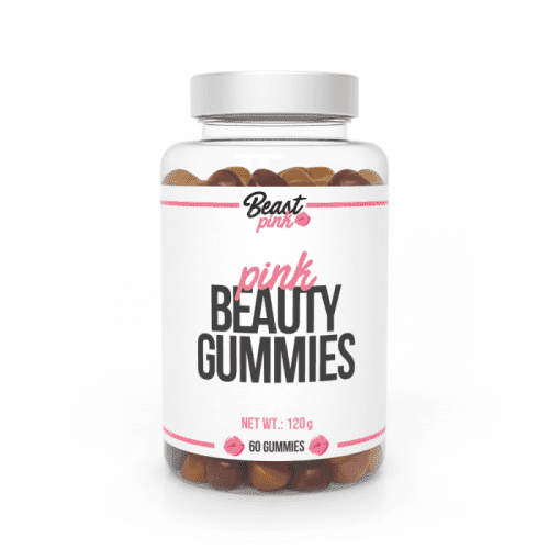 Pink Beauty Gummies 60 kaps. starfruit papaya cherry - BeastPink