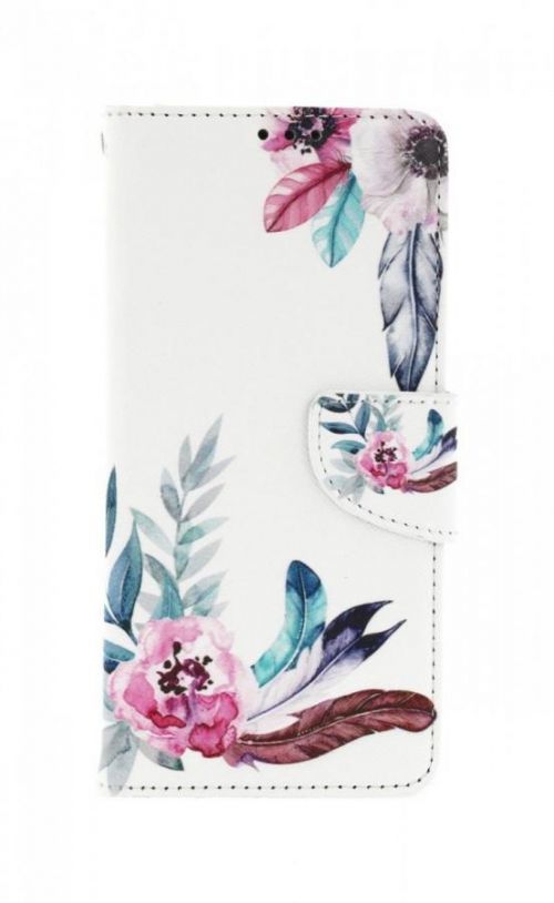 Pouzdro TopQ Xiaomi Redmi Note 11 Pro knížkové Něžná pírka 73724