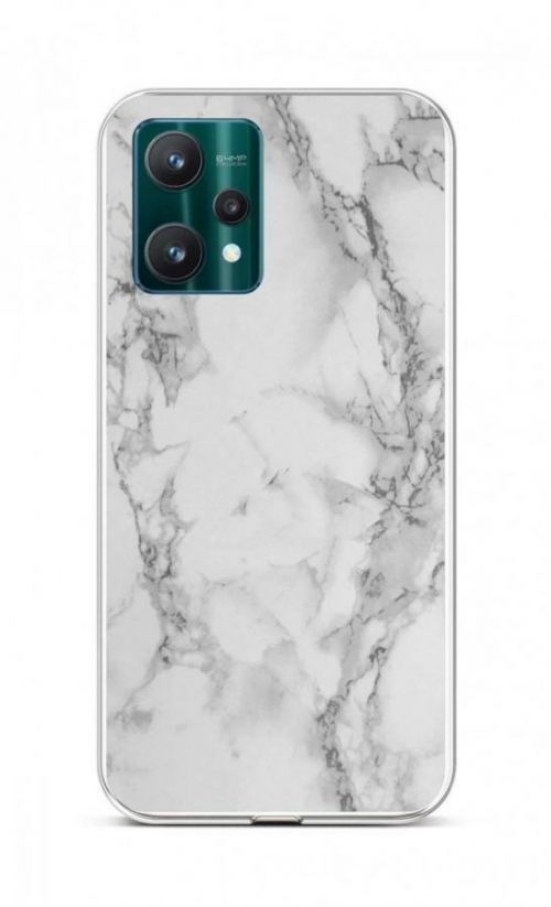 Kryt STYLE TopQ Realme 9 Pro silikon Mramor bílý 73201