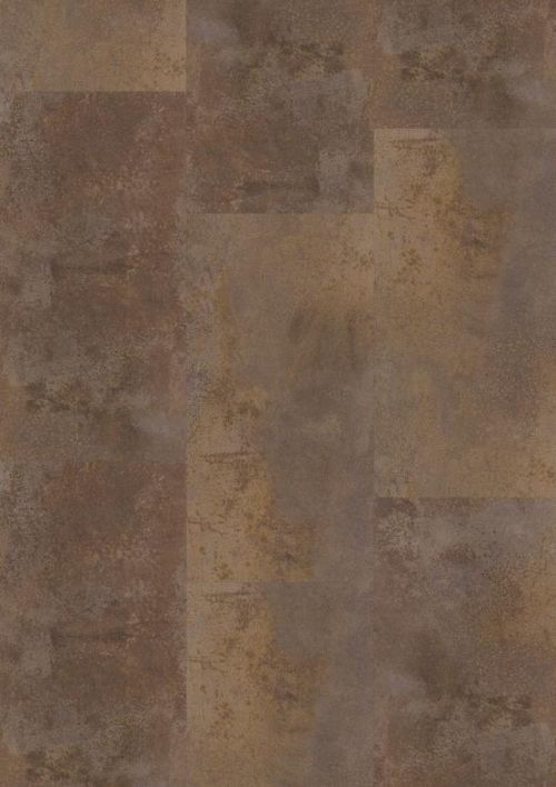Oneflor Vinylová podlaha lepená ECO 55 076 Oxyde Bronze Red - Lepená podlaha Hnědá