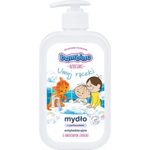 Bambino Kids Wash Your Hands tekuté mýdlo na ruce pro děti 500 ml