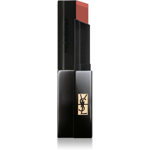 Yves Saint Laurent Rouge Pur Couture The Slim Velvet Radical tenká matující rtěnka s koženým efektem odstín 302