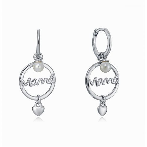 Viceroy Půvabné kruhové náušnice pro maminku 2v1 Dia Madre 13054E000-60