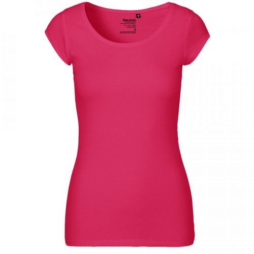 Neutral Dámské tričko z organické Fairtrade bavlny - Růžová | XS
