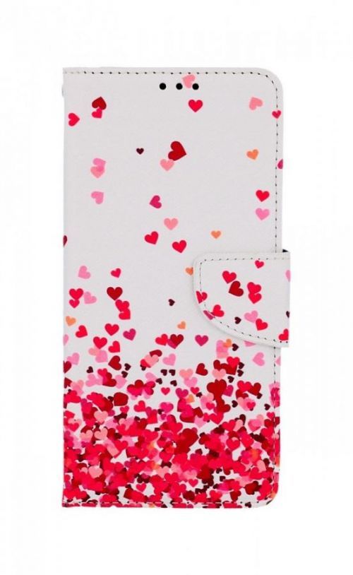 Pouzdro TopQ Xiaomi Redmi Note 11 Pro knížkové Srdíčka 73733