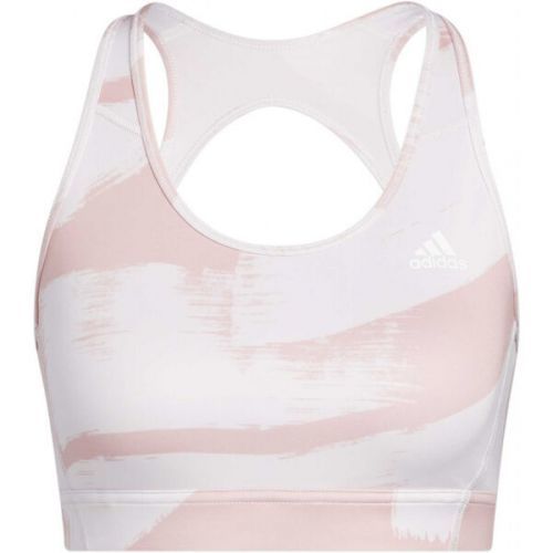 adidas AOP MS B Dámská sportovní podprsenka, růžová, velikost S
