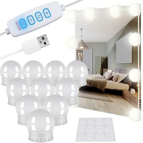 Malatec Zrcadlové / toaletní LED lampy - 10 ks. 00018910