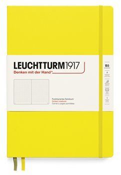 Stylový zápisník Leuchtturm Lemon, Composition (B5), 219 p., tečkovaný