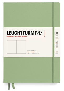 Stylový zápisník Leuchtturm Sage, Composition (B5), 219 p., čistý
