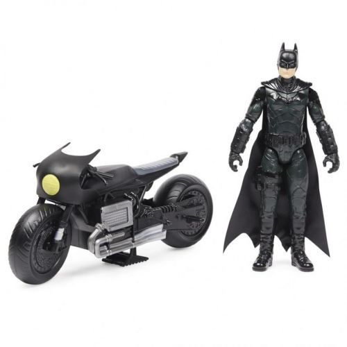 Batman film interaktivní motorka s figurkou 30 cm - Spin Master Draci 3