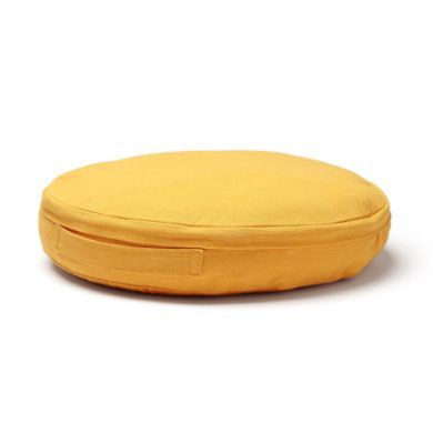 Kids Concept ® Podlahový polštář kulatý 40 cm , mango