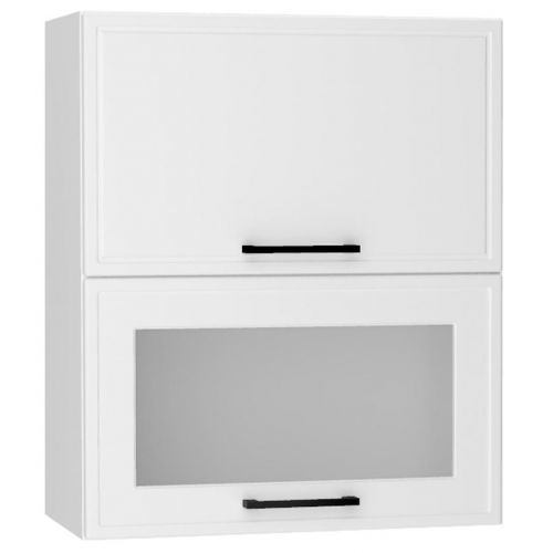 Kuchyňská skříňka Emily w60grf/2 sd bílý puntík mat