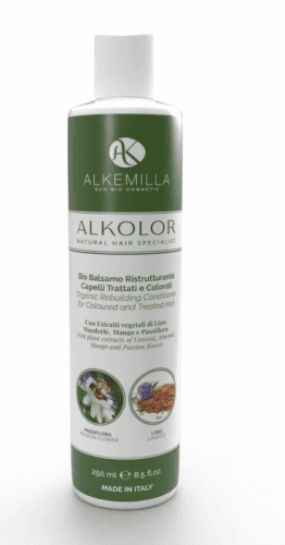 Alkemilla Eco Bio Cosmetics Alkemilla Přírodní regenerační kondicionér pro barvené a poškozené vlasy 250 ml