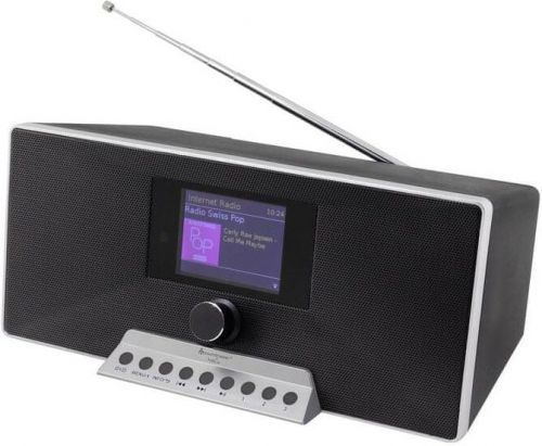 Internetové stolní rádio soundmaster IR3500SW, AUX, Bluetooth, DAB plus , internetové rádio, FM, USB, Wi-Fi, černá