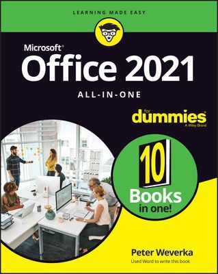 Office 2021 All-In-One for Dummies (Weverka Peter)(Paperback)