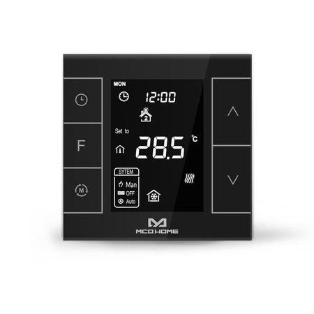 MCO Home Termostat pro elektrické vytápění Verze 2 (MH7H-EH), Černý