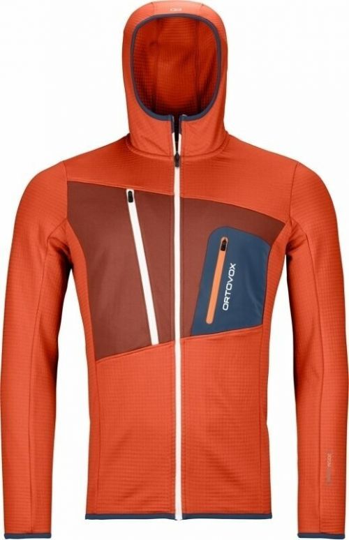 Ortovox Outdoorová mikina Fleece Grid Hoody M