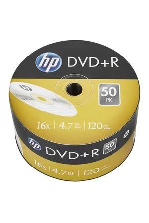 DVD+R HP 4,7 GB (120min) 16x 50-spindle bulk, 69305