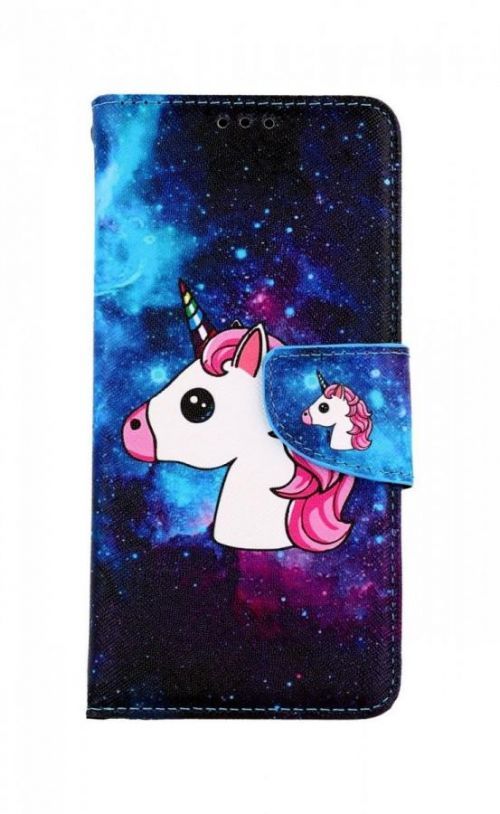 Pouzdro TopQ Samsung A53 5G knížkové Space Unicorn 73528