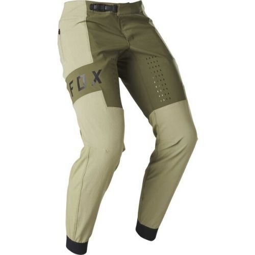 Fox DEFEND PRO Pánské cyklo kalhoty, světle zelená, velikost 34