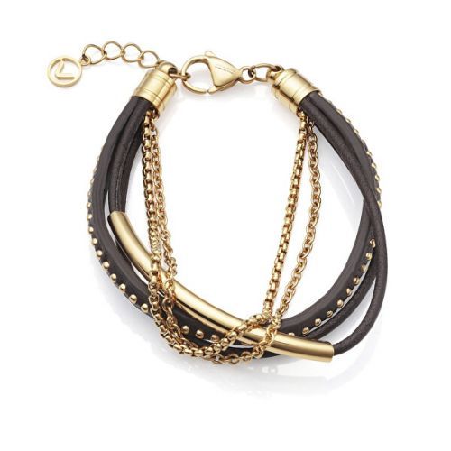 Viceroy Elegantní kožený náramek Air 75304P01011